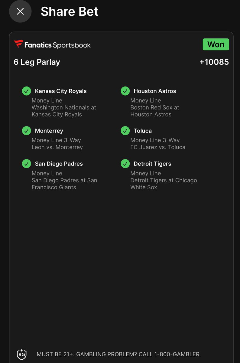 slattyslips's tweet photo. 💣💣💣💣 #parlayx #GamblingX #fanatics #comboplatter https://t.co/xGJ28C9ZNQ