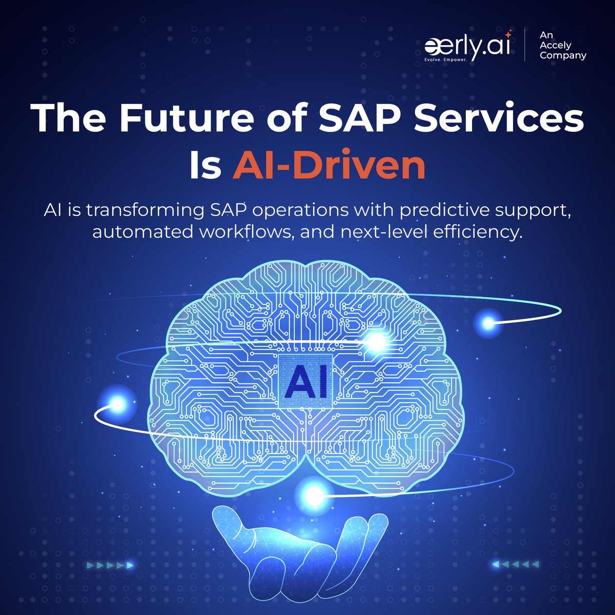 accelygroup's tweet image. AI is redefining SAP—bringing predictive maintenance, self-healing systems, smart ticketing &amp;amp; more. The future is automated.

🔗 accely.com/contact-us/

#Accely #SAPAutomation #FutureOfSAP