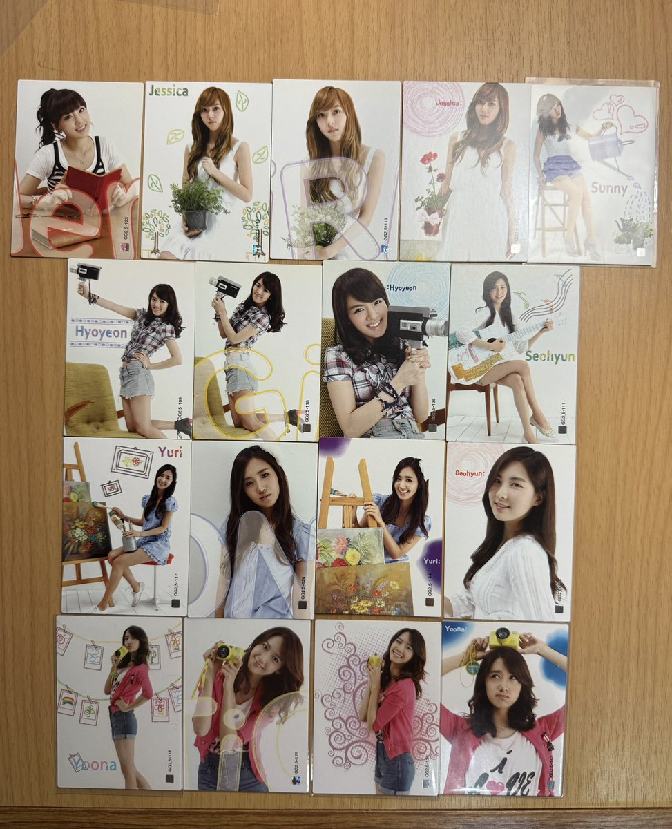 MtwoMstore's tweet photo. WTS : Star Collection Card Season 2.5 Normal Card
-Taeyeon , YoonA : 50 THB / Piece
-Jessica , Yuri , Seohyun : 45 THB / Piece
-Sunny , Hyoyeon : 40 THB / Piece

wts sell 소녀시대 태연 써니효연 유리 윤아 서현 포토카드 포카 교환 판매

#ตลาดนัดโซชิ #ตลาดนัดโซวอน #ตลาดนัดsnsd #SNSD https://t.co/ZTOwzXXlR7
