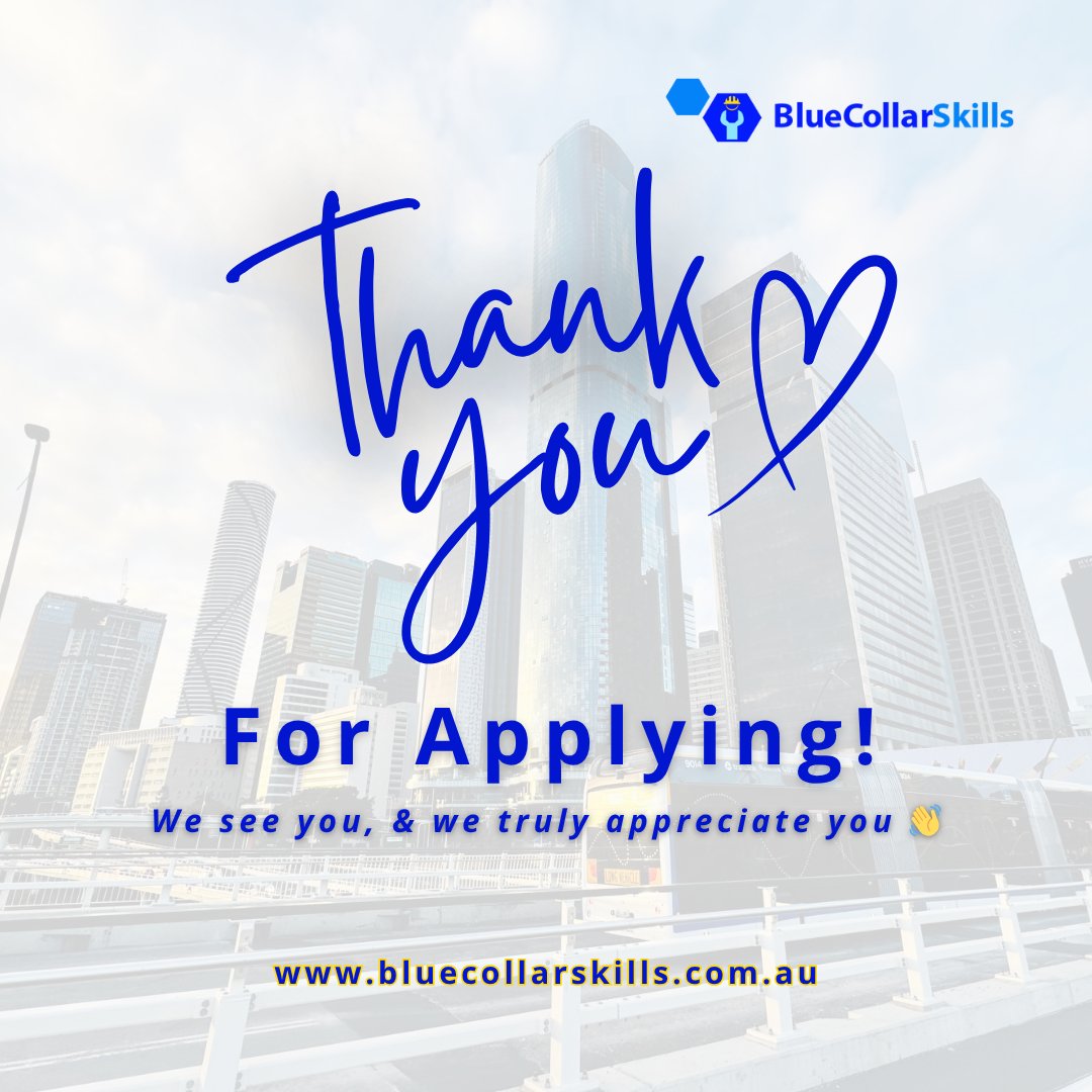 BlueCollarSkill's tweet image. We see you, and we truly appreciate your interest 👋

Sign up with our job alerts: hubs.la/Q03ChZDb0

#Hiring #CareerOpportunities #JobSearch #Recruitment #Bluecollarskills #ProfessionalGrowth #Australia #sponsoredvisa #skilledmigration #internationalrecruitment