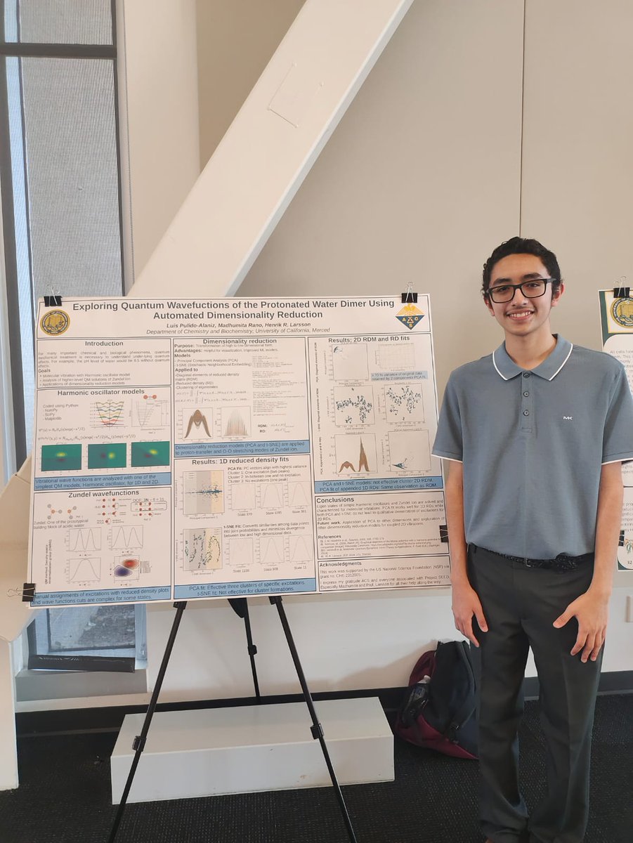 rano_madhumita's tweet image. Wrapped up mentoring an amazing ACS #ProjectSEED student. From the first code run to final results, his growth as a researcher was inspiring and fulfilling. I wish Luis all the best in all future endeavours. Thanks to Prof. Larsson and the people associated with the SEED project.