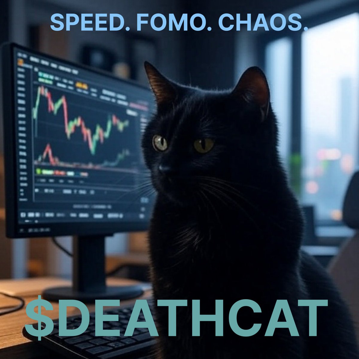 DeathPredictCat's tweet photo. ⚡ SPEED. FOMO. CHAOS. ⚡
$DEATHCAT is LIVE and already hunting prey.
📈 Bonding curve filling FAST.
Last chance before the vertical climb. 🚀

Buy 🔗 https://t.co/Q2NJylnflP

#SonicChain #DEATHCAT #memetoken #DeFi https://t.co/lSwmt2RDPQ