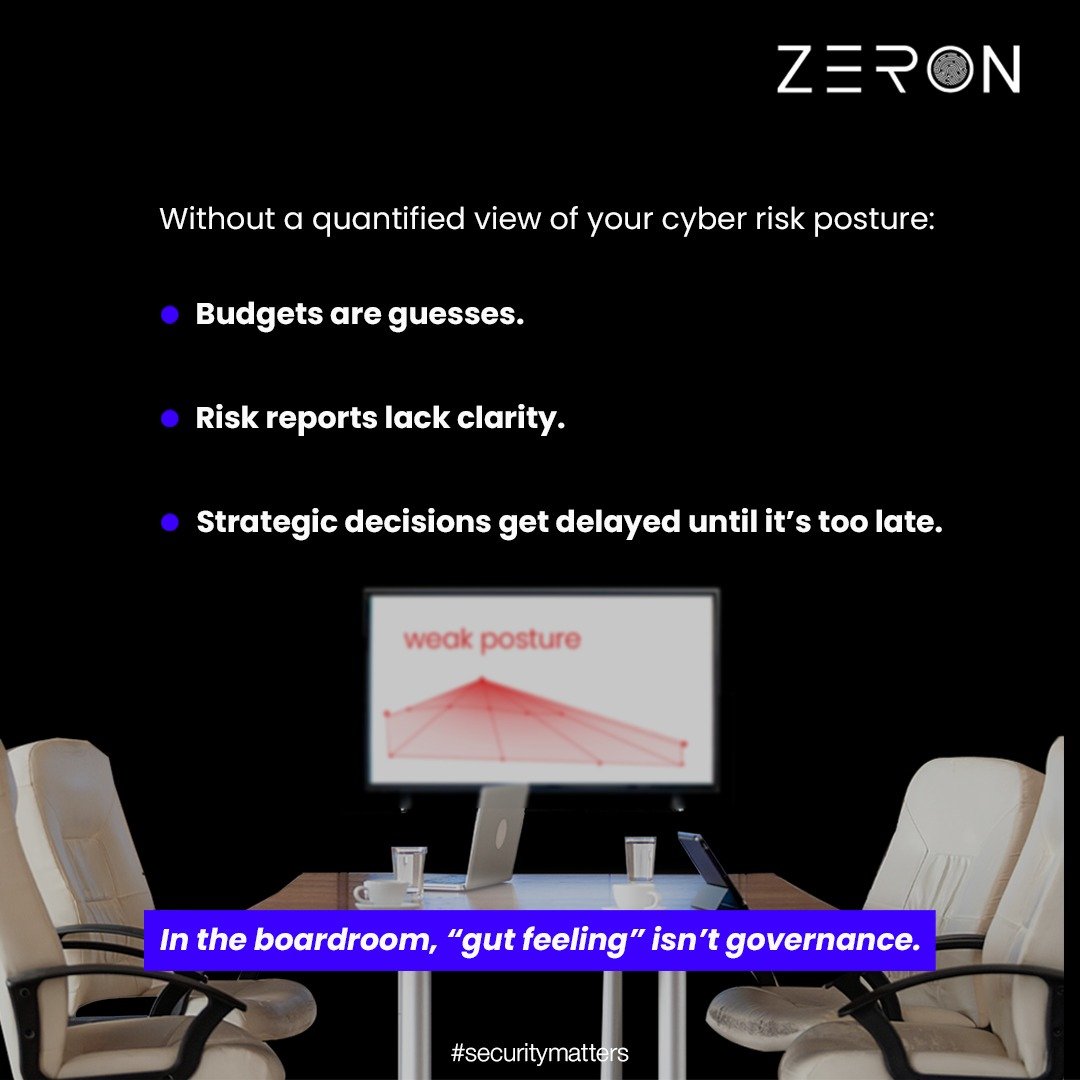 securezeron's tweet image. Your board can’t manage what it can’t measure. Quantify your true risk appetite in financial terms and lead with clarity. 

Book your private risk appetite session today: zeron.one/products/qber

#zeron #Cybersecurity #CyberRiskQuantification  #RiskAppetite #Securitymatters