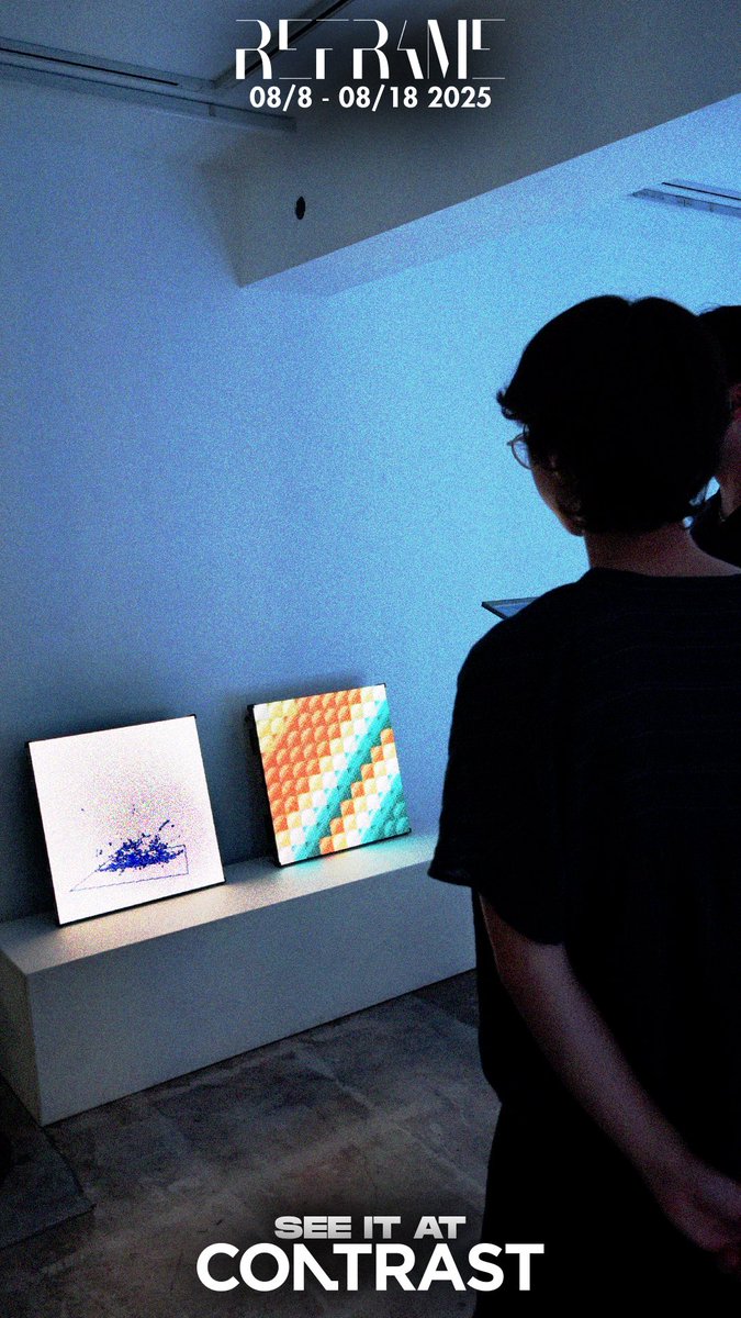 xvision_space's tweet photo. REFRAME (8/8~8/18)

NEORT
アーティストが自由にデジタルア ートを公開し、誰もが気軽に作品 を閲覧できるプラットフォーム。
画像や映像にとどまらず、コード を用いた表現もサポートし、技術 やジャンルの垣根を超えて創造が 交差するオープンな場を目指す。 https://t.co/abej44NLav