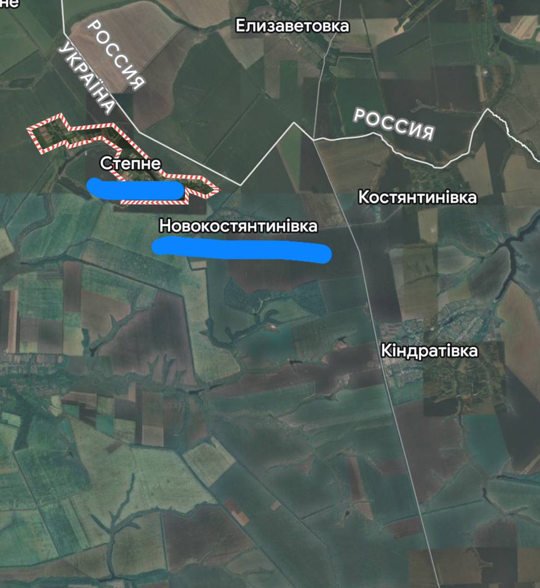 anno1540's tweet photo. The Defense Forces have liberated the settlements of #Stepne and #Novokostiantynivka in the #Sumy direction from the occupiers, — General Staff
Fighters of the ⚔️ 225th Separate Assault Battalion, as a result of active actions, pushed the enemy beyond the state border.
🫡https://t.co/uVneJAV6me