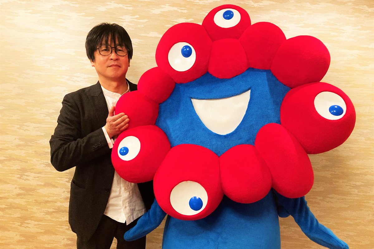 livedoornews's tweet photo. 【誕生秘話】『ミャクミャク』尻尾に目がある理由とは？生みの親・山下浩平氏が明かす
https://t.co/Hpkj04M2Y5

「太陽の塔は、自分にとってのパワースポット。実は、太陽の塔には正面以外にも、背中に顔があるのですが、それにあやかって、ミャクミャクの尻尾に目をつけました」という。 https://t.co/j7lef3zBb9