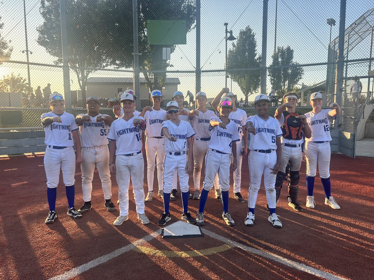 lincolnlighttb's tweet photo. Gold bracket champs this weekend is their last tourney as a 14u. Let’s keep it rolling this fall. ⚾️⚡️ https://t.co/HlxdAB4LRh