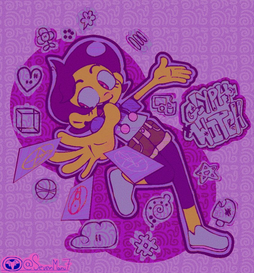SevenManu7's tweet photo. The Glyph Witch! 🔥🧊⚡️#theowlhouse #theowlhousefanart https://t.co/mC8uBGgWBX