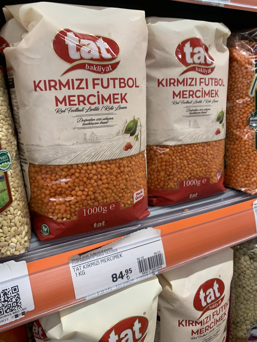 Kırmızı barbar sporu mercimek