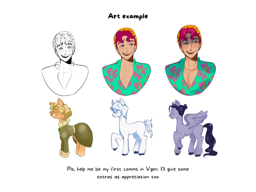 koofeii's tweet photo. I've been spamming my Vgen all over tl but still haven't got any customers. 
.
Please help me get verified. All of my comms cost under $20
.
https://t.co/OCFm8YuhLJ
A retweet is very much appreciated 
#artmoot #VGenOpen #VGenComms #commissionsopen #Commission #mootstwt https://t.co/RfPeonCgOb