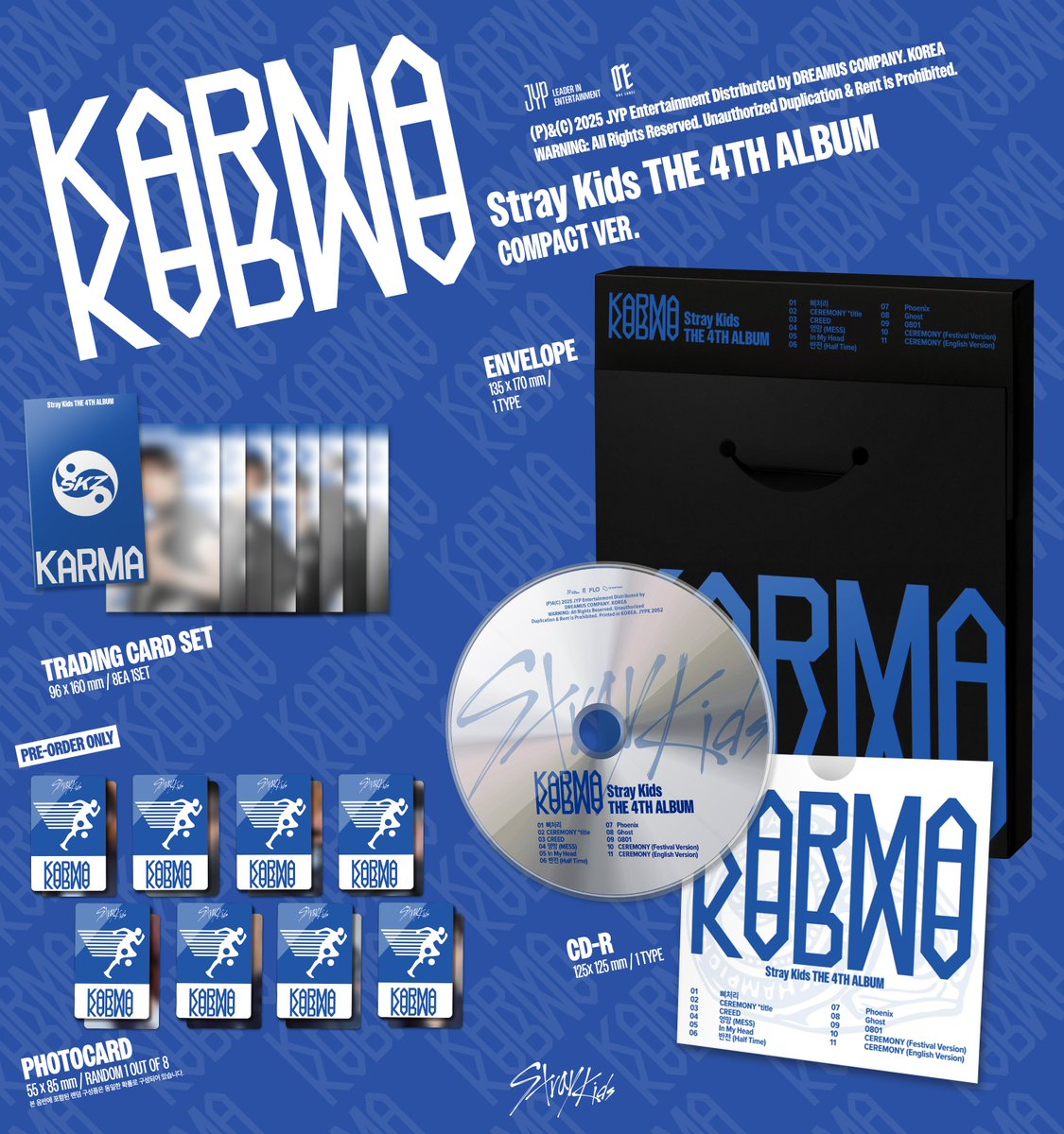 スキズ　straykids　KARMA　 QR　チャンビン StrayKids KARMA ACCORDION VER. スキズ チャンビン - メルカリ