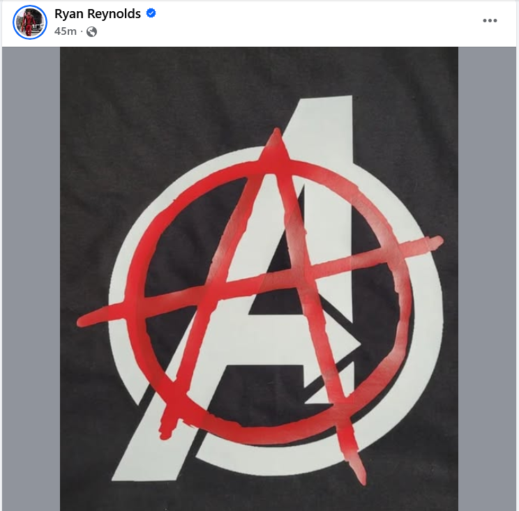Ryan Reynolds just posted a picture of the Avengers' logo on Facebook. 
I think Deadpool is going to be in Avengers Doomsday!