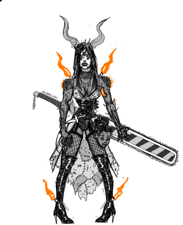 gubacaxi's tweet photo. Ontem eu postei meu persona como um goregrinder de maleghast
Mas geralmente eu nn uso ele quando eu vou jogar com essa casa

Eu uso ela, a ℭ𝔞𝔟𝔢ç𝔞 𝔖𝔞𝔱â𝔫𝔦𝔠𝔞 https://t.co/l7itpHWCit