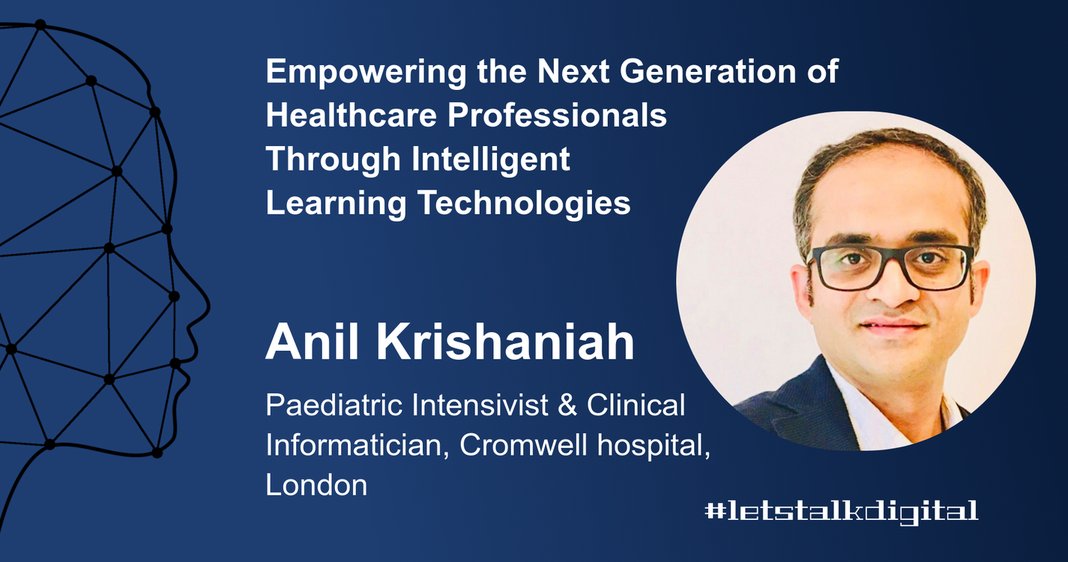 MarkBaileyCI's tweet image. 🚀 Join us at #LetsTalkDigital (23–24 Oct) with Dr Anil Krishnaiah — paediatrician, clinical informatician &amp;amp; Orfiq founder — on shaping the future of healthcare learning.
🎟 8 CPD pts | Online &amp;amp; in-person → letsdodigital.org/conferences/20… .