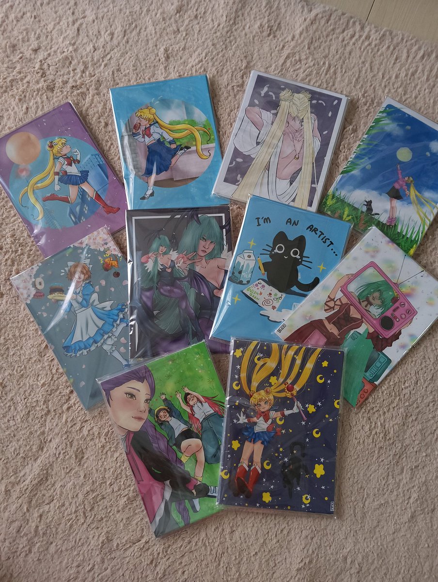 Settle with art print for Animangaki 💕💕