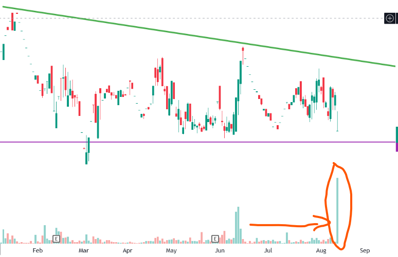 MarketsChanakya's tweet image. Same thing happening in #Ztech 
Today volume greater than june-july combined volume
Stock in LC