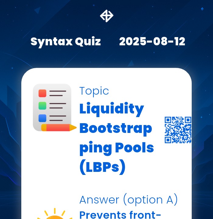 Okoemyl's tweet image. Syntax general quiz answers:
Xenea daily quiz answer - B
Ari wallet daily quiz answer - C
Marina protocol answer - A
Spur protocol answer -B
Syntax verse - A
#SyntaxVersequiz #Syntaxquiz syntax vault