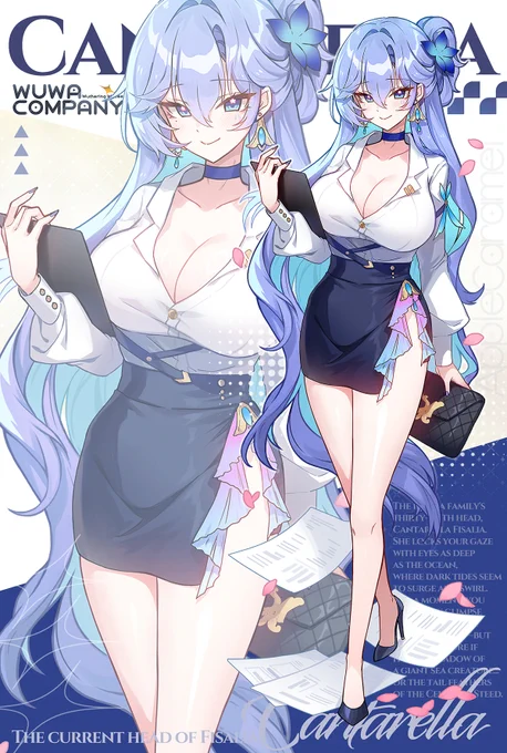 第4回「鳴潮」イラストコンテストにて、ファンアート部門で特別賞を受賞させていただきました。 本当にありがとうございます! #鳴潮 #WutheringWaves