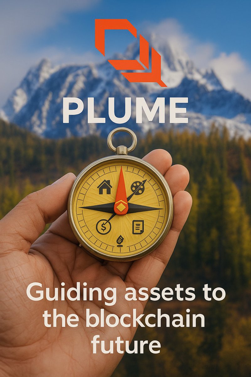 nespovitij9409's tweet photo. In a world full of directions, only one leads to the future of value.
@plumenetwork connects every real asset to its rightful place — the blockchain.
Find your true north with Plume.
#Plume #TokenizedWorld #BlockchainFuture #GuidingValue https://t.co/nVqluh19BW