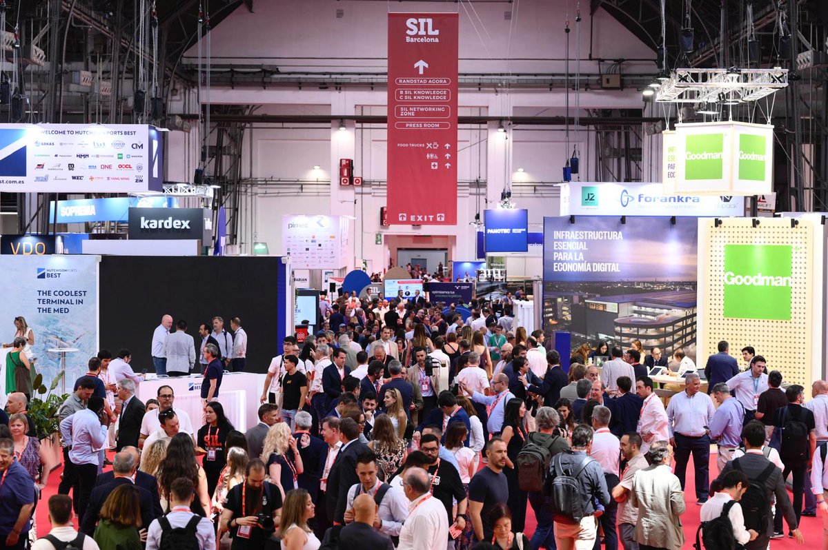 💥El SIL vuelve a marcar el pulso logístico internacional desde Barcelona. 

barcelonanoticia.com/el-sil-vuelve-…

#SIL2025Cluster #ClusterCatalunyaTopNews @SILBARCELONA @PIMEC