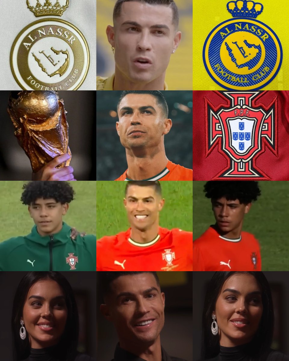 InvictosSomos's tweet photo. ¡¡SONRÍE CRISTIANO, SONRÍE EL FÚTBOL!!

➤ Renovó con el Al Nassr hasta el año 2027.
➤ Estará en el Mundial 2026 con la Selección de Portugal.
➤ Jugará como profesional al menos hasta los 42 años de edad.
➤ Tiene el objetivo de lograr la hazaña de los 1000 goles oficiales.
➤ Cumplirá 25 temporadas de carrera.
➤ El sueño de jugar profesionalmente junto a su hijo se mantiene vivo.
➤ Se casará con la mujer de su vida.

Ya firmó su renovación, ya volvió la ilusión en Portugal por su último Mundial, ya aceptó que le encantaría llegar a los 1000 goles, ya su hijo está jugando con la Selección U15 de Portugal y ya confirmó que se casará con Georgina. Qué alegría ver a Cristiano Ronaldo disfrutando dentro y fuera de la cancha.

EL MUNDO DEL FÚTBOL LO CELEBRA.