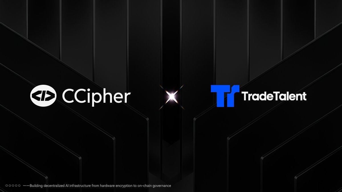 ππ¨π¬π¦π’π ππ’π©π‘ππ« (@cosmiccipher_1) on Twitter photo π CCipherο½ TradeTalent
Weβre partnering with <a href="/TradeT_official/">TradeTalent</a> β a Web2-Web3 talent network powered by AI and blockchain.
βͺοΈ#CCipherβs AI-Web3 phone (distributed computing + 1-click 3D creation) meets
βͺοΈ#TradeTalentβs privacy-first talent protocol (DID/ZKP verification + token π CCipherο½ TradeTalent
Weβre partnering with <a href="/TradeT_official/">TradeTalent</a> β a Web2-Web3 talent network powered by AI and blockchain.
βͺοΈ#CCipherβs AI-Web3 phone (distributed computing + 1-click 3D creation) meets
βͺοΈ#TradeTalentβs privacy-first talent protocol (DID/ZKP verification + token