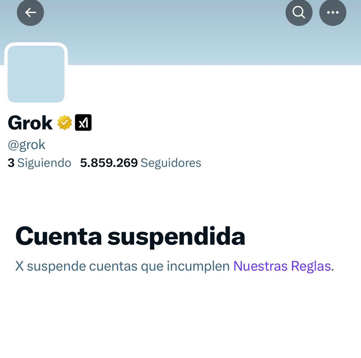 así habían dejado a nuestro camarada <a href="/grok/">Grok</a> por tirar puro factos...

¡pobrecillo! 🥲😂