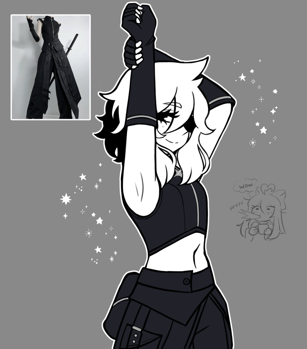 (remembers im an artist i can be as self indulgent as i want) uh