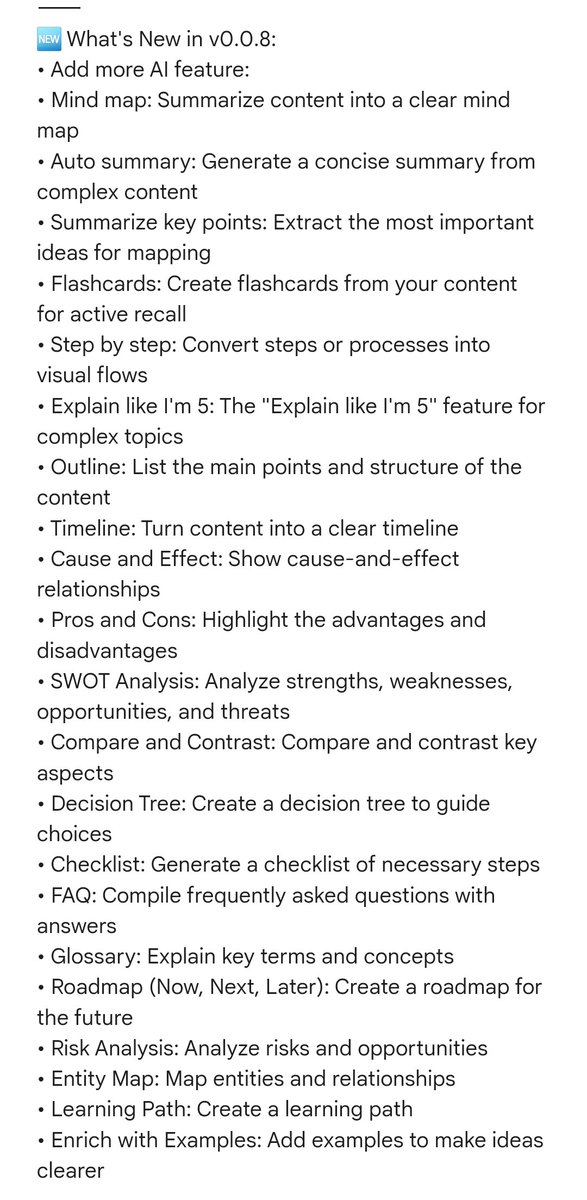 MindsnapEx's tweet photo. MindSnap version 0.0.8 is now available. We have updated a lot of features. Try it now.
https://t.co/C4NlJcGqji
#chromeExtension #AI #Extension https://t.co/633zngfobN