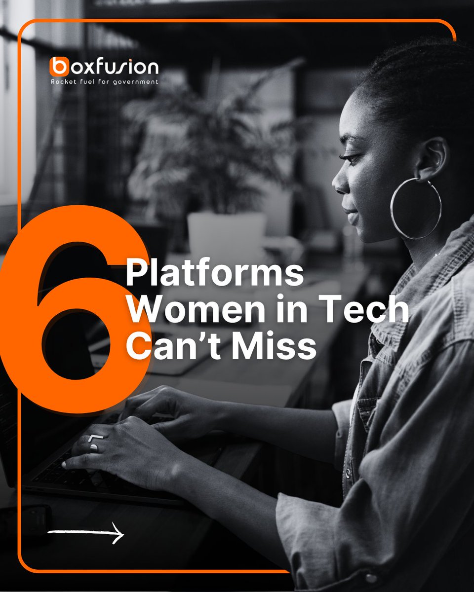 boxfusion_sa's tweet image. Ladies, want to glow up your tech game? Here are 6 killer sites to help you learn, connect, and boss up like a pro. Whether you’re coding or leading, your next big move starts here!  

#WomenInTech #TechGlowUp #LevelUp #BossMoves #Boxfusion
