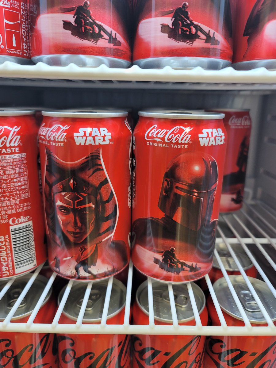 こいつらは見つけた #スターウォーズ #コカコーラ