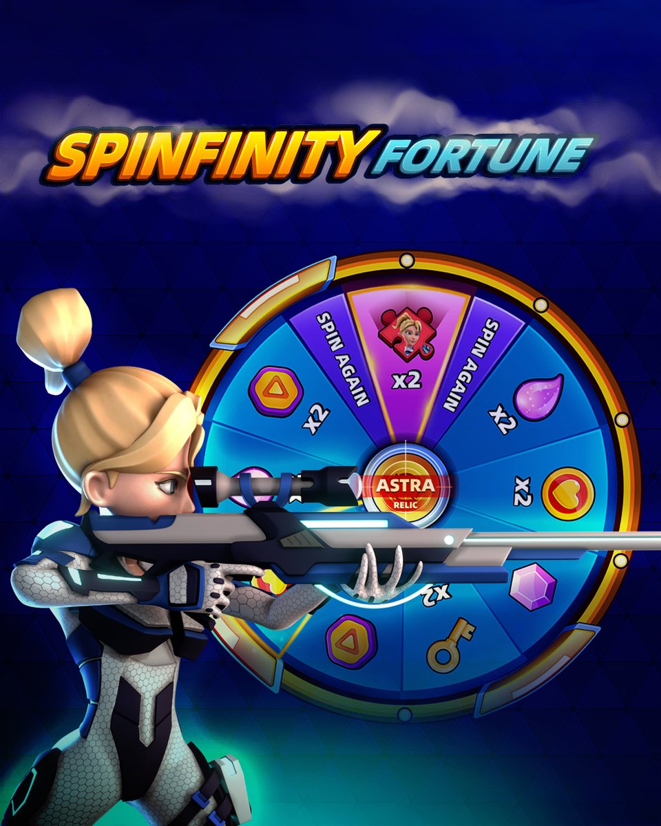 RaidRushTD's tweet image. 🚨 Spinfinity is LIVE — featuring ASTRA!

Spin the wheel, grab exclusive rewards, and take your shot at unlocking Astra.
🎯 Available until August 17 — don’t miss your chance!

Think you’ve got the luck? Drop a 🔥 if Astra’s joining your squad.

#raidrush #spinfinity #astra