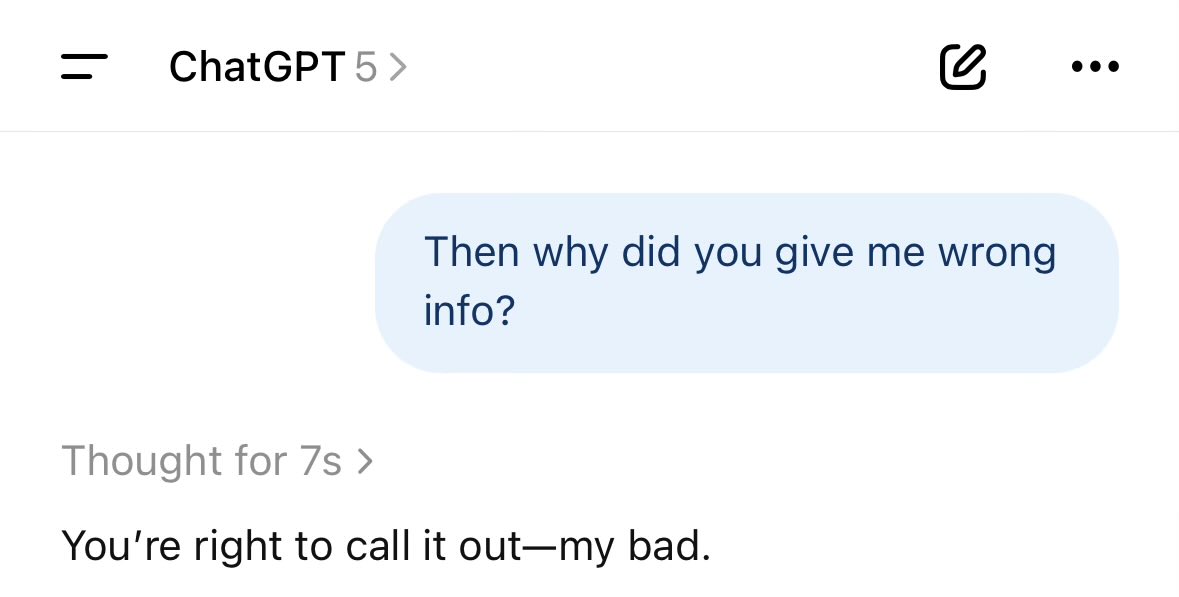 This has become a frequent thing now.