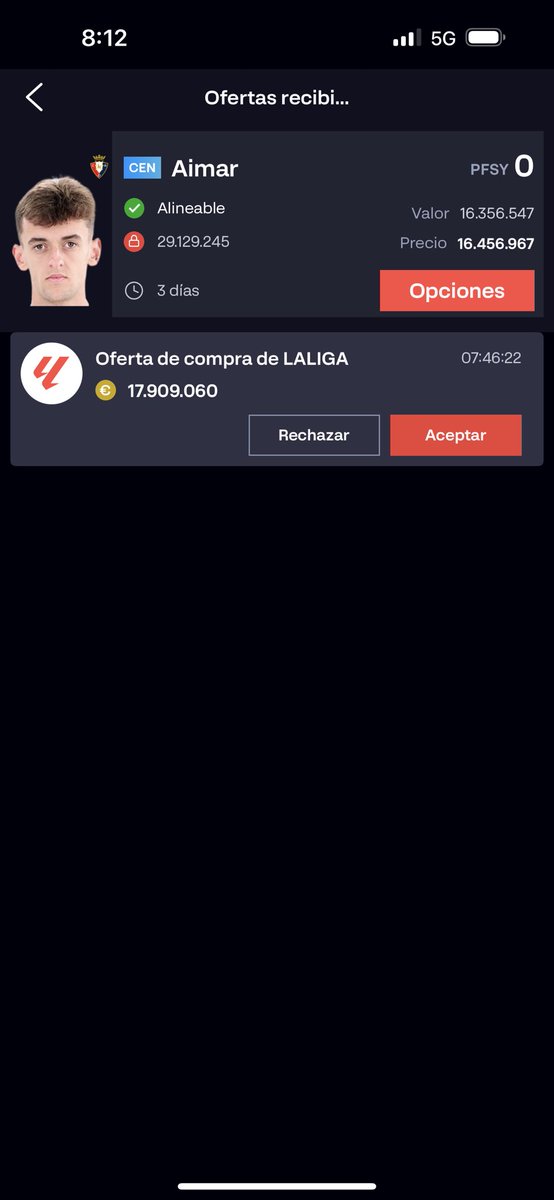 hermitrabalon's tweet photo. @MIS7ERMALAKI aceptarías esa oferta con lo que tengo? Pablo Torre tambien en el banquillo. https://t.co/N0qExAyk2P