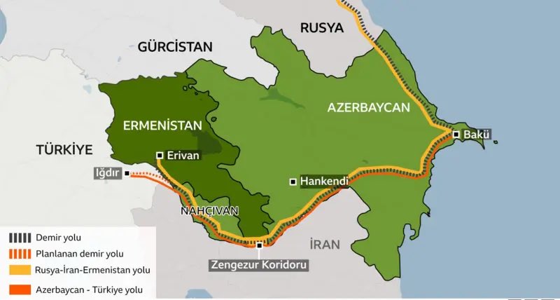 Zengezur Koridoru hamlesi Türkiye açışından ne anlama geliyor?

Amerikalıların 99 yıllığına kiraladığı Zengezur Koridoru, Azerbaycan’ı doğrudan Nahçıvan’a ve oradan da Türkiye’ye bağlayacak stratejik bir hat oluşturuyor.

Bu adım, Güney Kafkasya’da güç dengelerini köklü şekilde