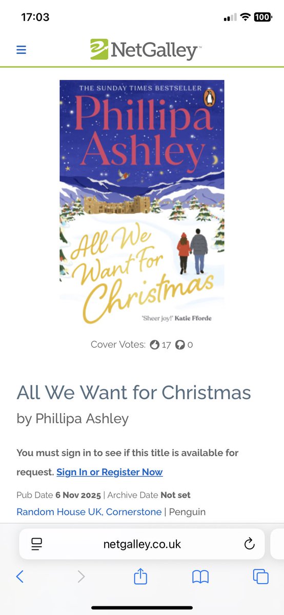 PhillipaAshley's tweet photo. I have news!!! ALL WE WANT FOR CHRISTMAS is in NetGalley and available for request to book bloggers and reviewers. Enjoy! 

https://t.co/EQo5ydHBeA https://t.co/tyhxfmS7BZ