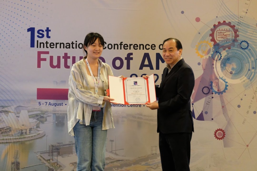 MSAM_ASP's tweet photo. 🏆 Congrats to MSAM awardees at #FutureAM!

✨ 10th Anniversary Special Recognition – Prof. Chua Chee Kai 
🌟 Best Contribution – Prof. Wang Liqiang，Prof. Swee Leong Sing
📈 Highly Cited Paper – Dr. Sun Jingjia 

#AdditiveManufacturing #MaterialsScience #3DPrinting #MSAMjournal https://t.co/6cgvBk1Cze