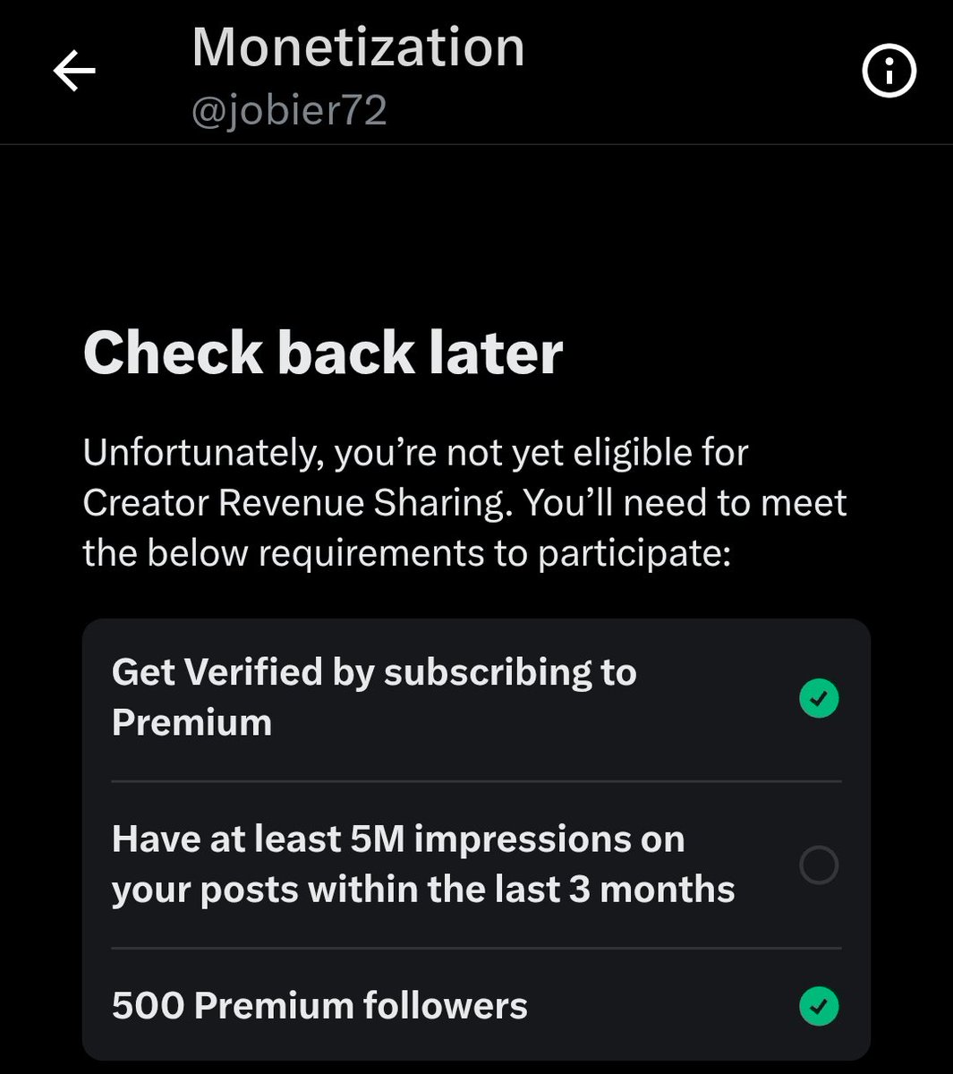 I need 5M impression in 3 months
please help me, if you all doing support me, then i can success 🔥
insha allah