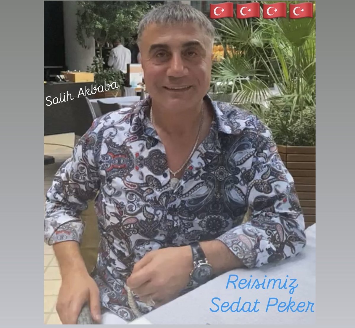 KALBİNDE İYİLİK BİRİKTİRENLERİN YOLU DAİMA AÇIK OLUR
KIYMETLİ REİSİMİZ SEDAT PEKER 
BİR UMUTTUR YAŞAMAK 
⁦<a href="/sedat_peker/">Sedat Peker</a>⁩