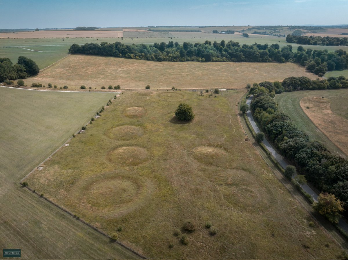 ๐๐๐๐ก๐๐ฎ ๐๐๐ค๐ง๐ฃ๐ (@thorneh) on Twitter photo A higher perspective of Seven Barrows, Upper Lambourn. A higher perspective of Seven Barrows, Upper Lambourn.