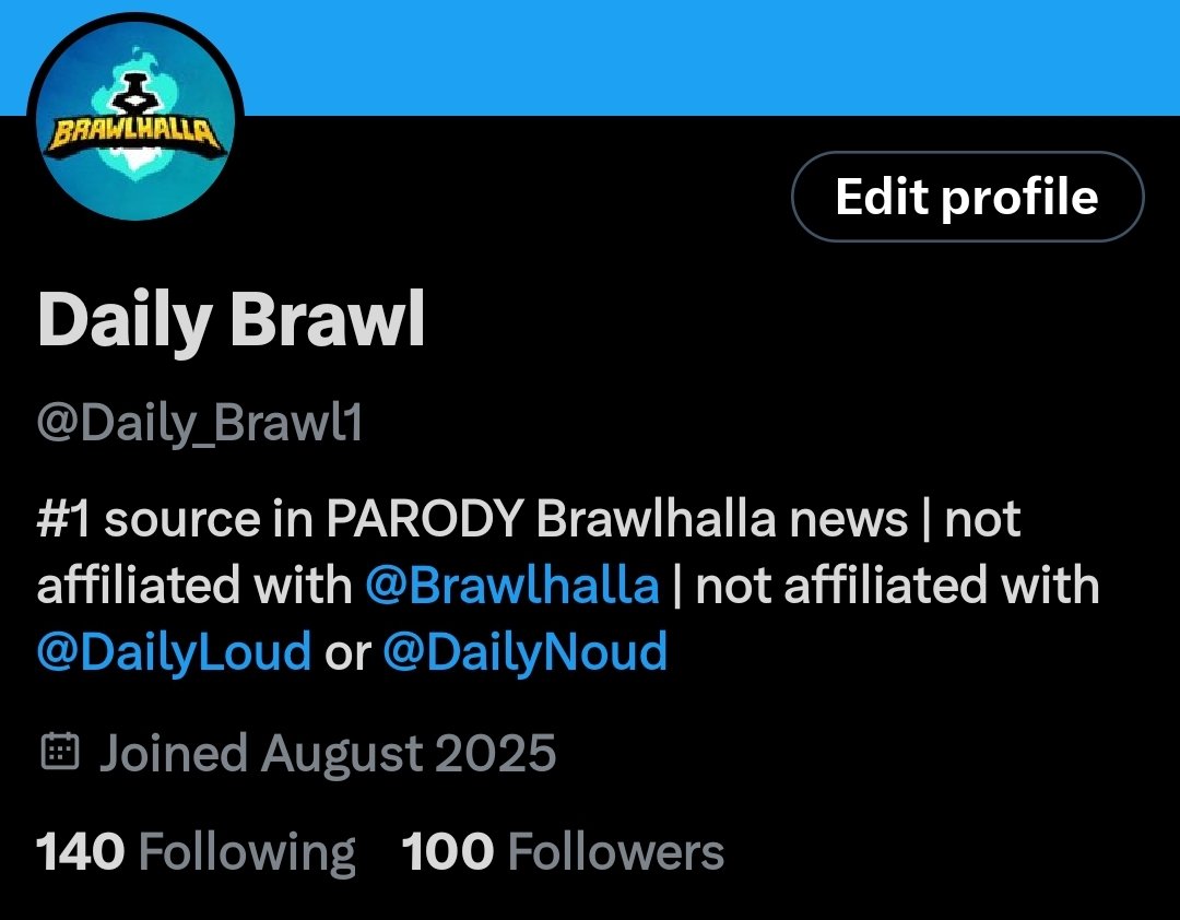 Daily_Brawl1's tweet photo. //We have hit 100 followers! Thank you all very much. To celebrate, I will host a QnA. Please answer your question under this post and I will answer them. https://t.co/MmRyrlojFU