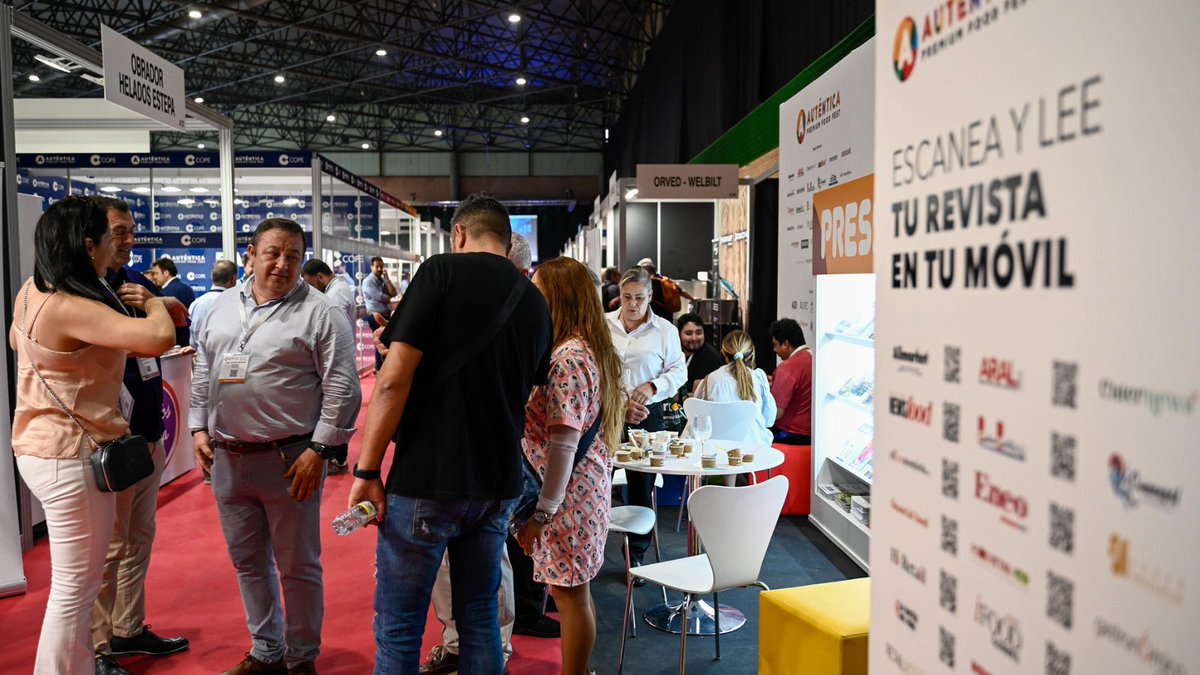 ¡Se acerca el evento líder del producto #gourmet! 📈🔝

🍽️ <a href="/autenticafest/">Auténtica Premium Food</a> espera reunir en #Fibes a más de 10.000 asistentes para disfrutar y aprender junto a algunos de los chefs más reconocidos de la alta gastronomía española. ¡No te lo pierdas! 😉👇

fibes.es/evento/autenti…