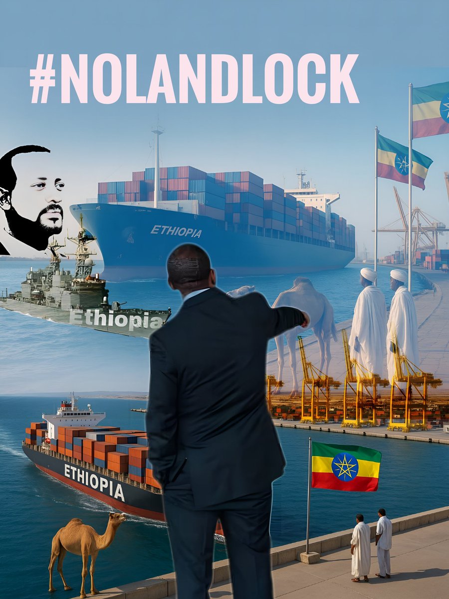 The journey to the Red Sea is a journey to freedom, trade, and unity for Ethiopia 🇪🇹. Peaceful, rightful, unstoppable.
#NoLandLock #EthiopiaToTheSea #MedemerGeneration

<a href="/AbiyAhmedAli/">Abiy Ahmed Ali 🇪🇹</a>