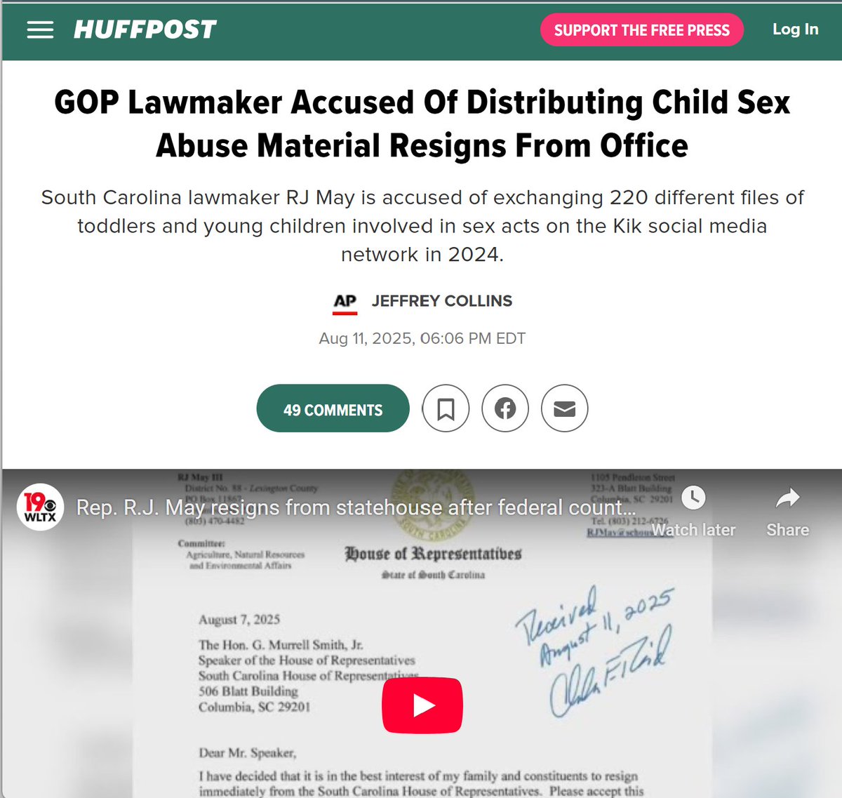 There is a reason the <a href="/GOP/">GOP</a> defend Trump for not releasing the Epstein files. It's always one of them. <a href="/ChayaRaichik10/">Chaya Raichik</a> and <a href="/libsoftiktok/">Libs of TikTok</a> wouldn't dare call out Trump for not releasing the docs. People like this GOP pol are their main supporters.
