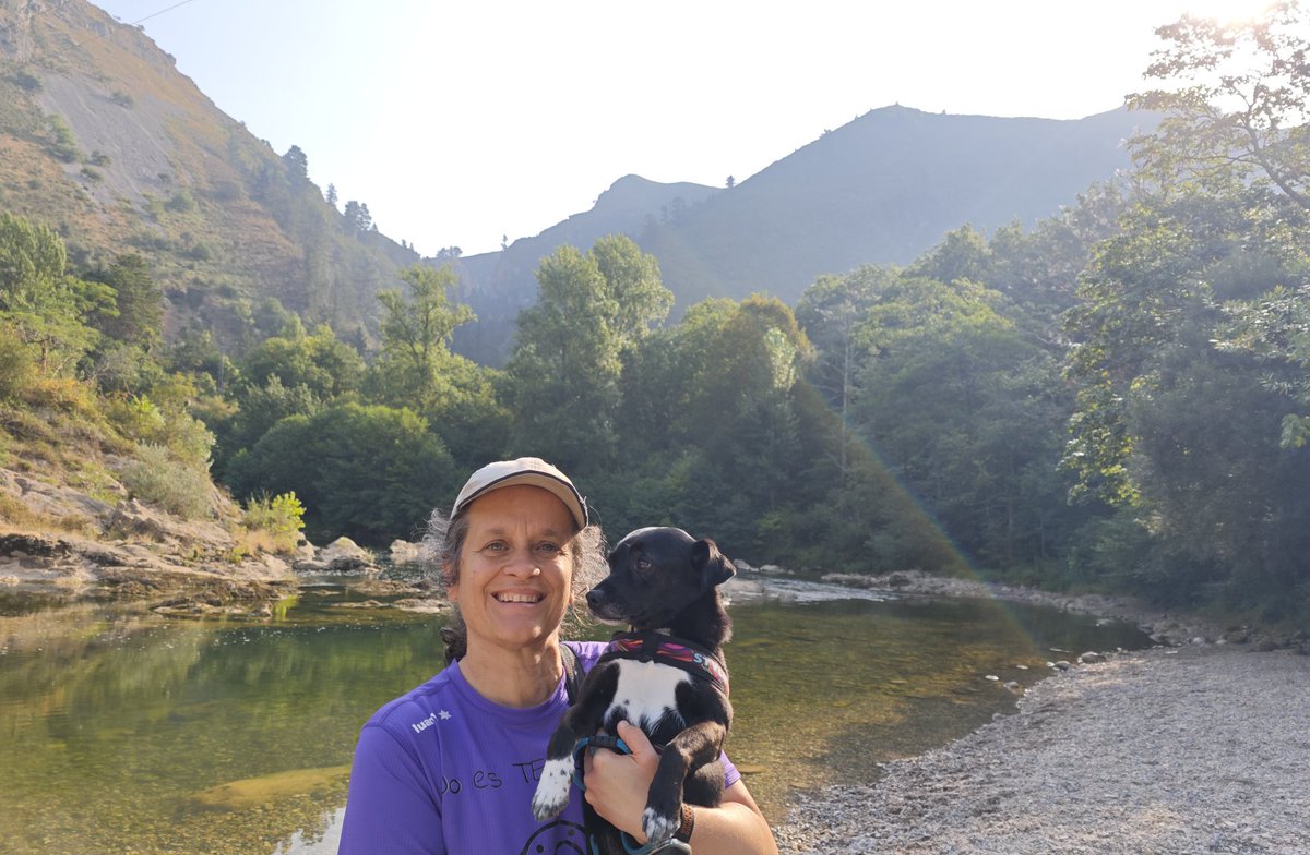 imgende's tweet image. Mi aportación a nuestro #HiloVeraniego desde el río Sella.