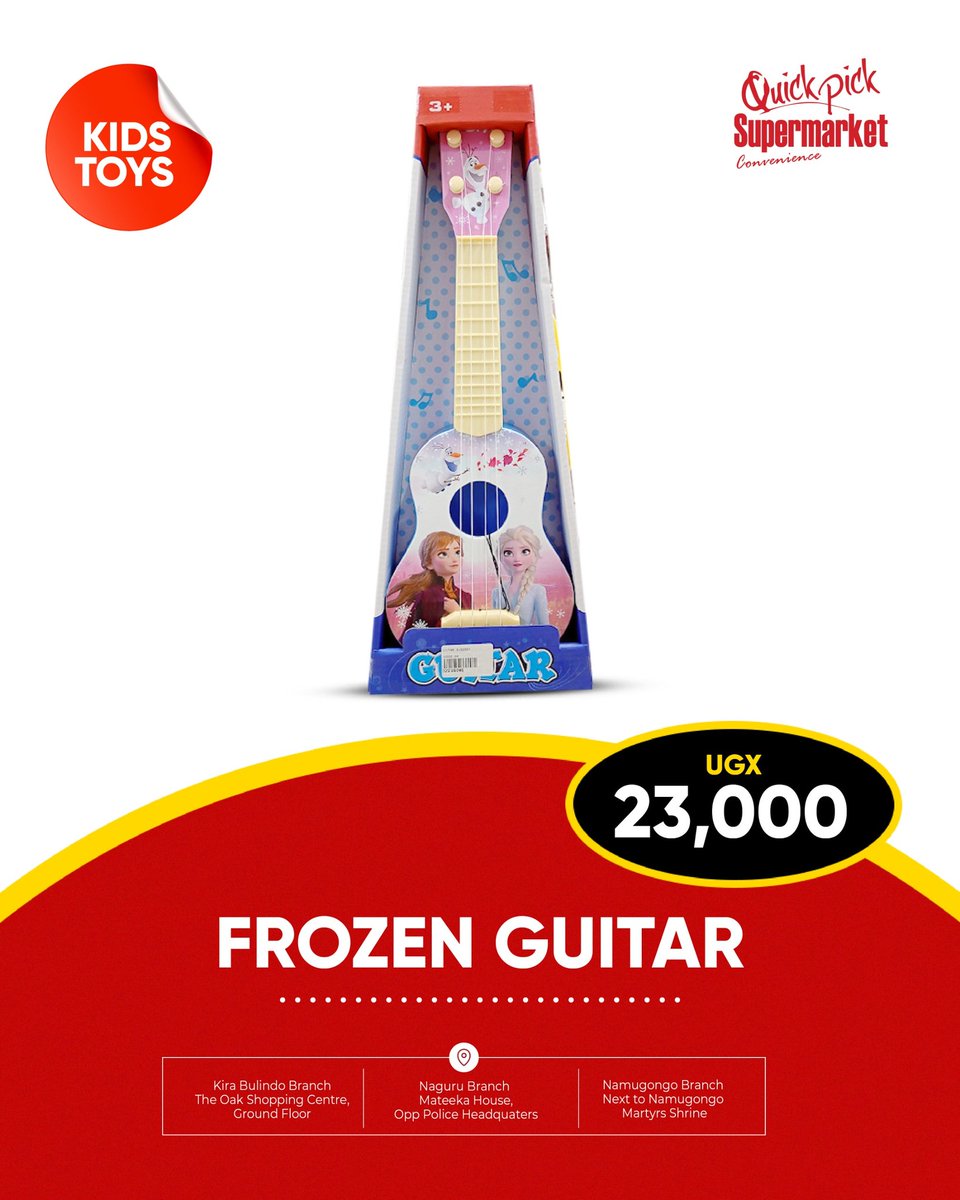 u_quickpick's tweet photo. Explore our wide selection of toys for all kids🤗🤗. From dolls to trucks and everything in between, we've got the perfect playtime companion for your little one.
#quickpicksupermarketsug 
#quickpickkirabulindo 
#QuickPickNaguru 
#quickpicknamugongo 
#kidstoys https://t.co/tydq83iwtt