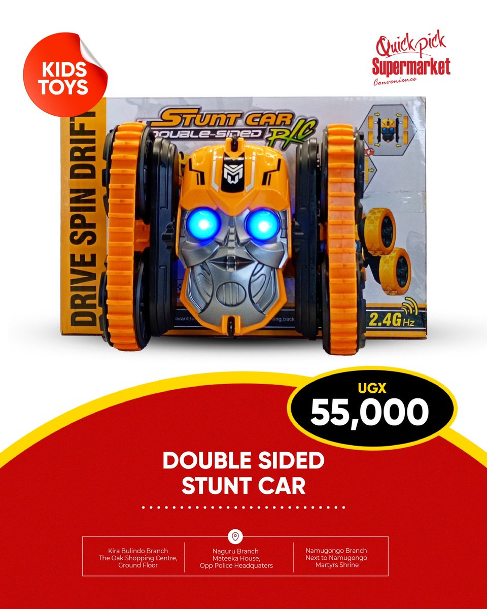 u_quickpick's tweet photo. Explore our wide selection of toys for all kids🤗🤗. From dolls to trucks and everything in between, we've got the perfect playtime companion for your little one.
#quickpicksupermarketsug 
#quickpickkirabulindo 
#QuickPickNaguru 
#quickpicknamugongo 
#kidstoys https://t.co/QcST41dg0H