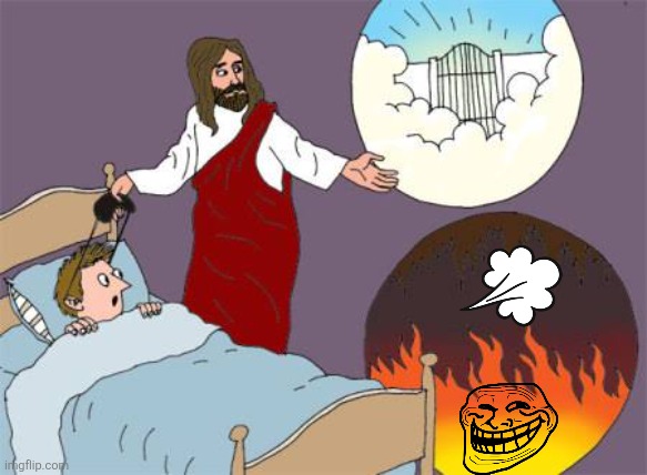 imagine waking up thinking about your #fartcoin or $troll bags

can't be me

$JESUS is the way