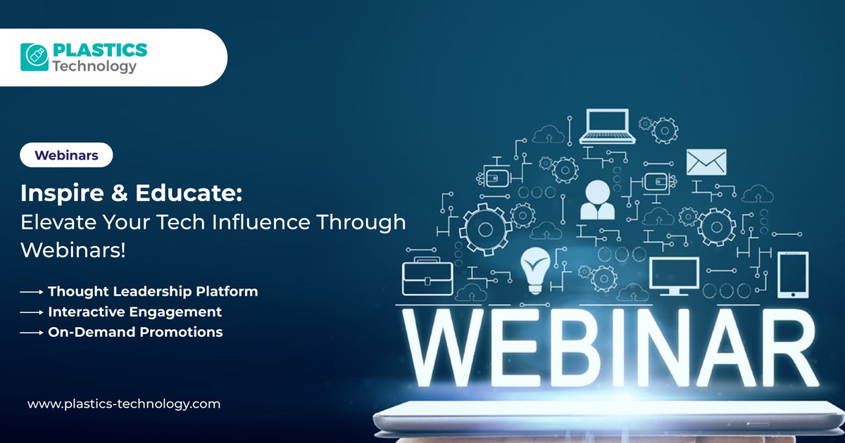 PlasticsTech's tweet image. 🎙 Inspire. Educate. Convert.

Use webinars to:
✅ Share tech insights
✅ Engage with live Q&amp;amp;A
✅ Generate leads
✅ Showcase real-world solutions

Know more: plastics-technology.com/our-services/2

#leadgeneration #thoughtleadership #productshowcase #techwebinars #techindustry #b2bmarketing