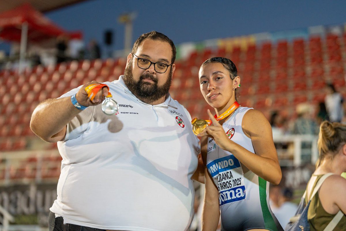 En Sub20 soñamos lo imposible y plantamos cara a la élite Mundial y Europea Sub20

🏆 Campeona España 60m
🥈 2× Subcampeona 100m
🏅 4ª Absoluta
🥉3ª España Sub20 60m
🥇 Campeona 4×100
🌍 2× mínima internacional
📈 Top10 histórico

Ahora…rumbo a #Sub23 con más hambre que nunca.